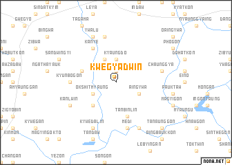 map of Kwegyadwin