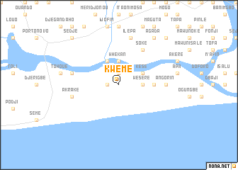 map of Kweme