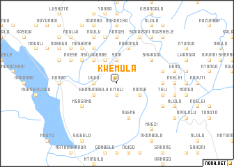 map of Kwemula