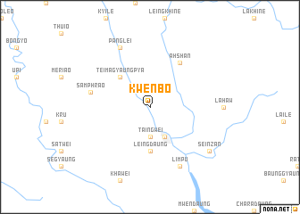 map of Kwenbo