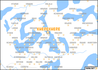 map of Kwerekwere