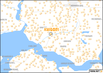 map of Kwido-ri