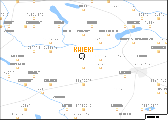 map of Kwieki