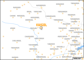 map of Kwi-gol