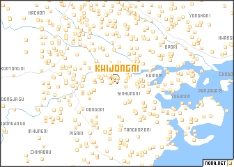 map of Kwijong-ni