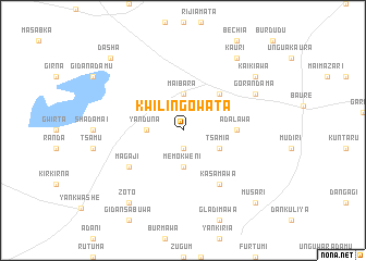 map of Kwilingowata