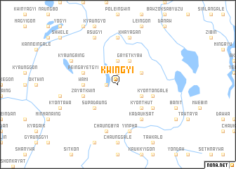 map of Kwingyi