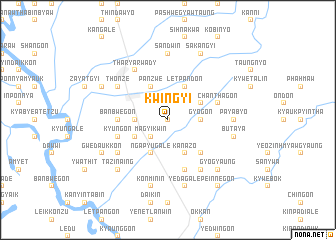 map of Kwingyi