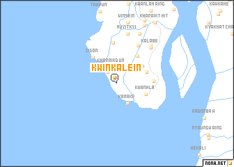 map of Kwinkalein