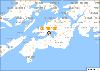 map of Kwinon-gol