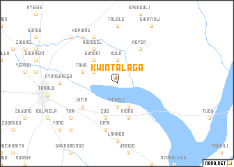 map of Kwintalaga