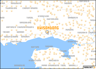 map of Kwisŏm-dong