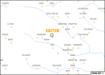 map of Kwitha