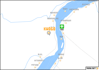 map of Kwogo