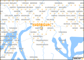 map of Kwonbigum 2