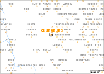 map of Kwunsaung