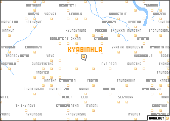 map of Kyabinhla