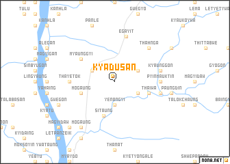 map of Kyadusan