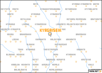 map of Kyagaiseik