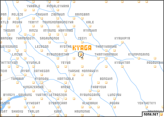 map of Kyaga