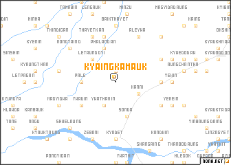 map of Kyaingkamauk