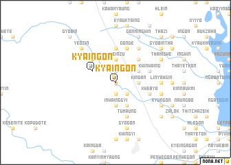 map of Kya-ingon