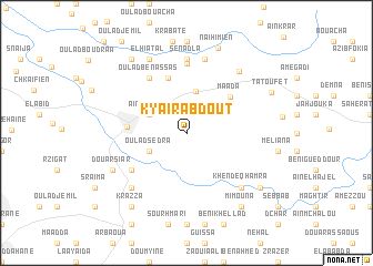 map of Kyaïra Bdout