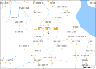 map of Kyamiyingo