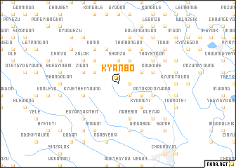 map of Kyanbo