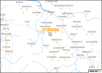 map of Kyandaw