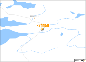 map of Kyanda