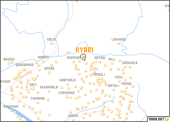 map of Kyārī