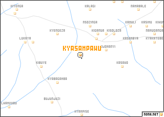 map of Kyasampawu