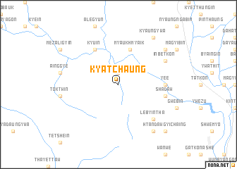 map of Kyatchaung