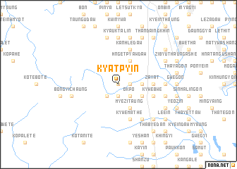 map of Kyatpyin