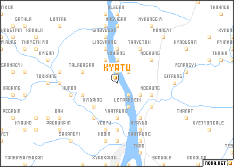 map of Kyatu