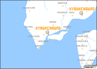 map of Kyaukchaung