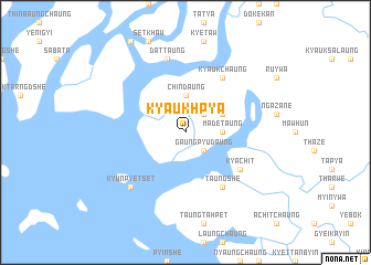 map of Kyaukhpya