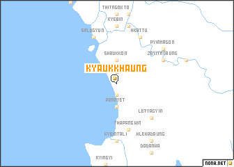map of Kyaukkhaung