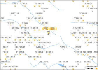 map of Kyaukki