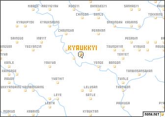 map of Kyaukkyi