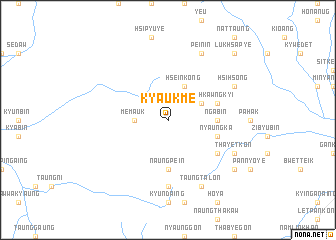 map of Kyaukme