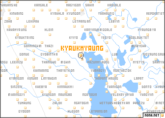 map of Kyaukmyaung