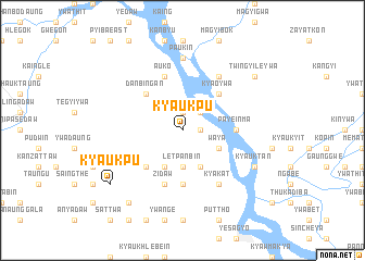 map of Kyaukpu