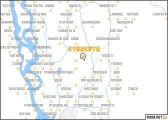 map of Kyaukpyu