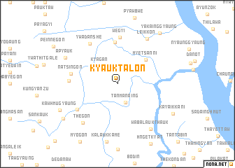 map of Kyauktalon