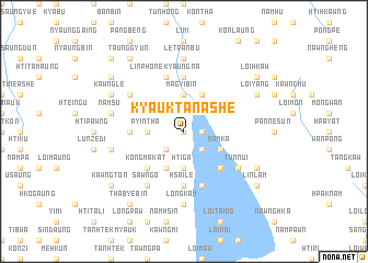 map of Kyauktan Ashe