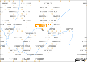 map of Kyauktan