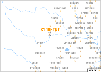 map of Kyauktut