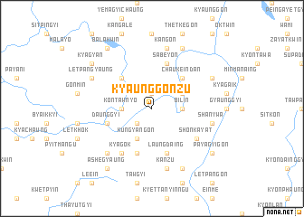 map of Kyaunggonzu